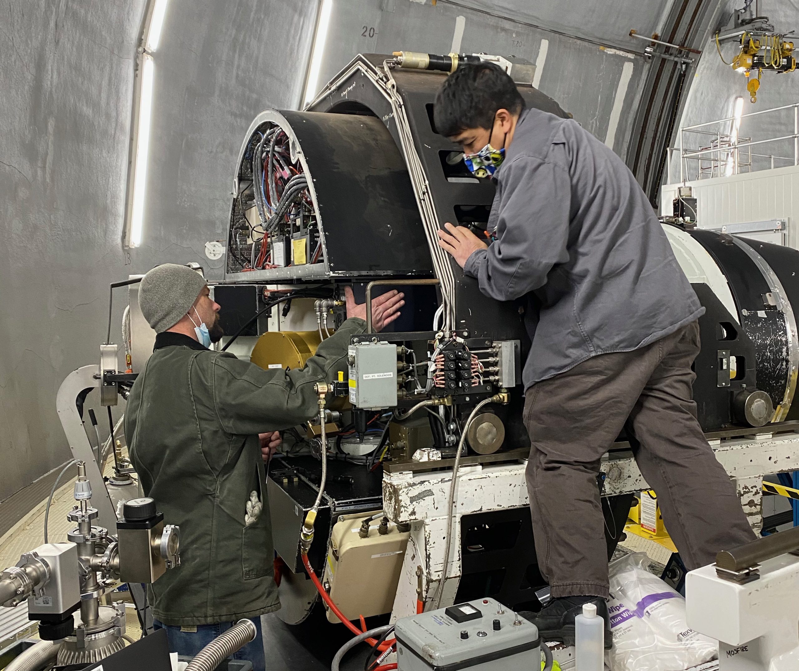 W. M. Keck Observatory Achieves First Light with LRIS Upgrade