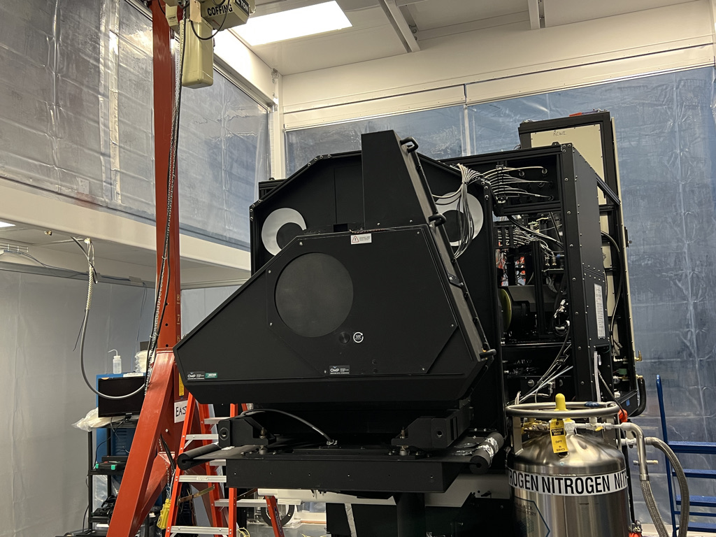 W. M. Keck Observatory Achieves First Light with Keck Cosmic Reionization Mapper