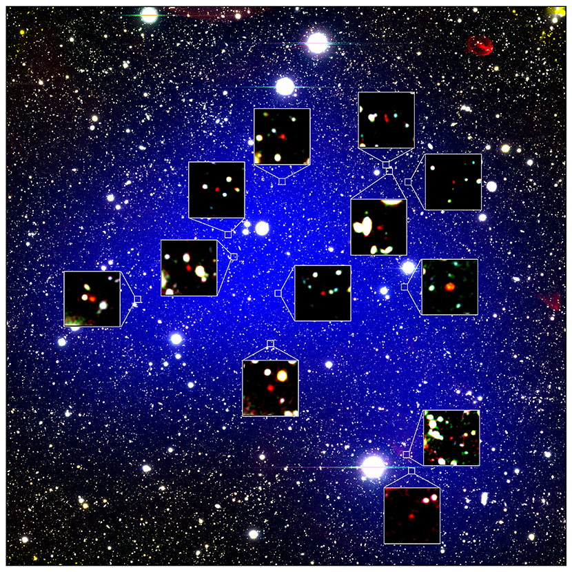 Oldest Galaxy Protocluster Forms "Queen's Court"