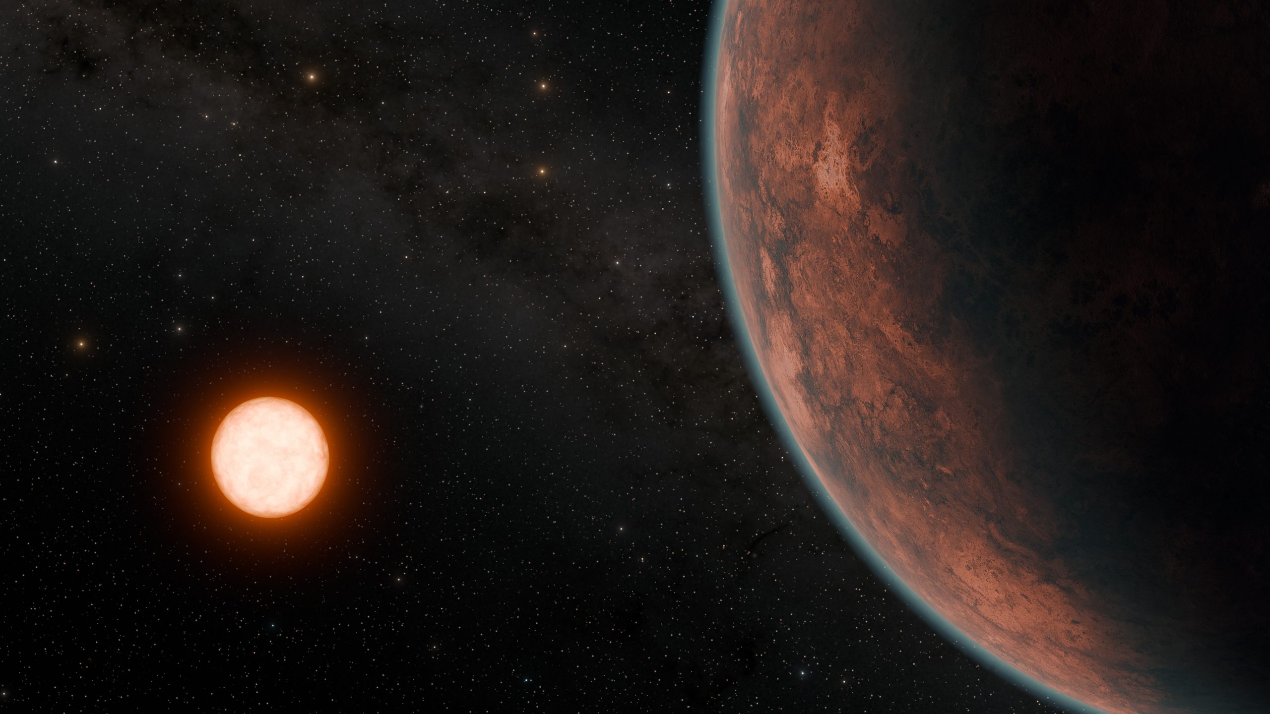 Exoplanet Gliese 12b