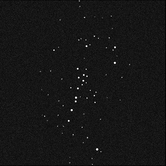 an image of uma3/u1, a tiny cluster of ancient stars captured by cfht. Credit: CFHT/S. Gwyn